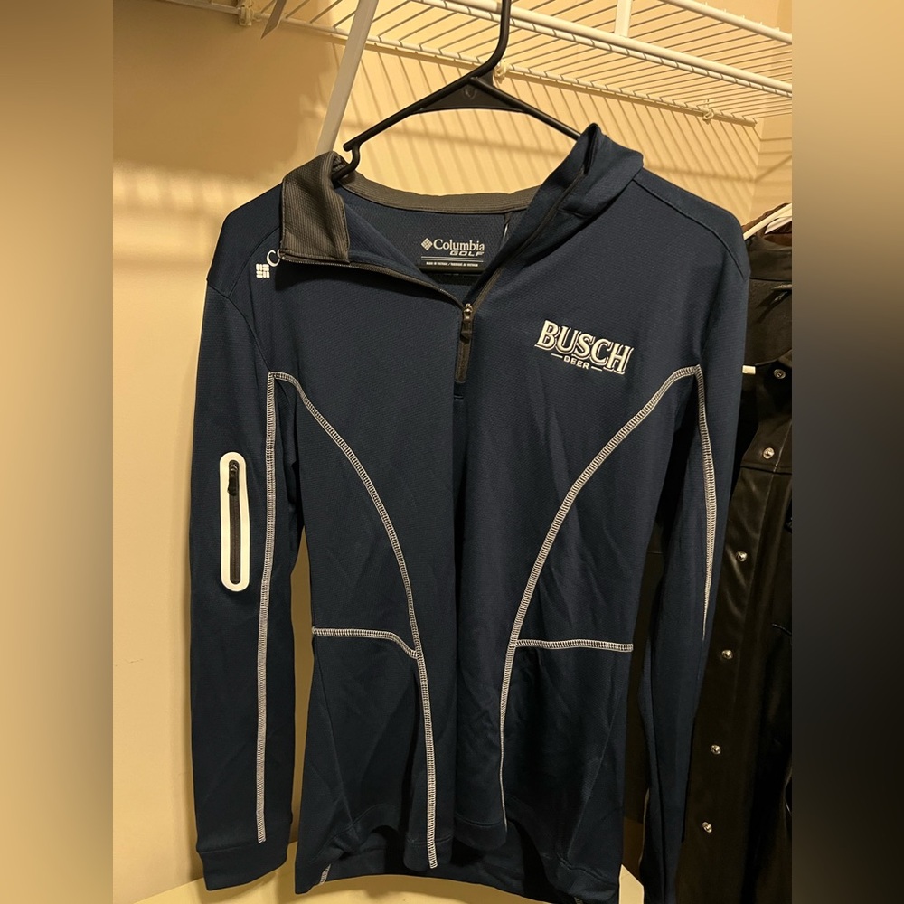 Busch/Columbia Golf Quarter zip